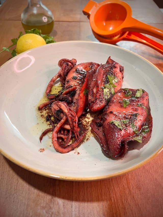 Seared Calamari Provençale